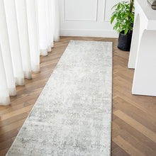 Jay Ashton Abstract Grey Distressed Carpet