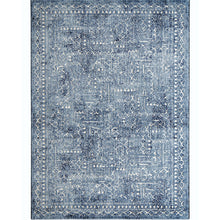 Renzo Ashton Transitional Blue Grey Carpet