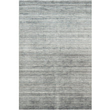 Rita Stevens Blue Gray Striped Carpet