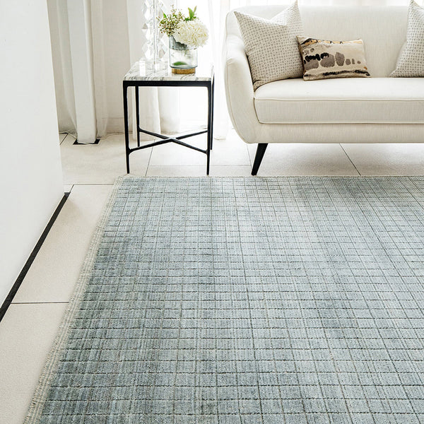 Taylor Sky Blue And Grey Carpet