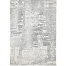 Renzo Dusty Black And White Patchwork Carpet